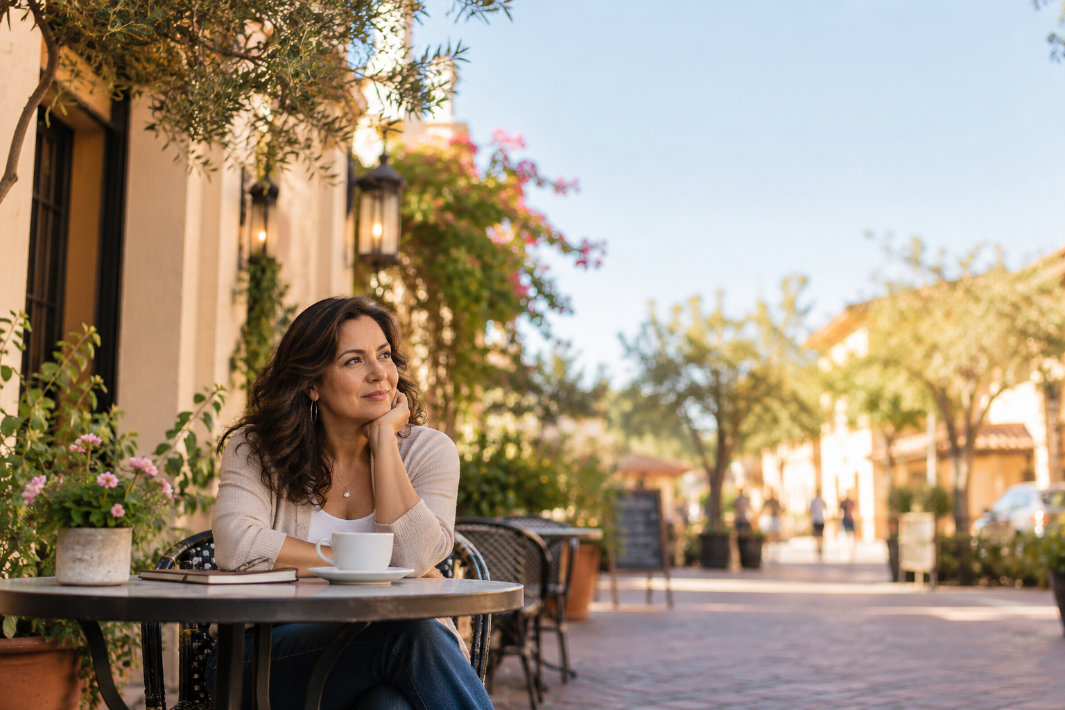 Sunlit Cafe Daydream
